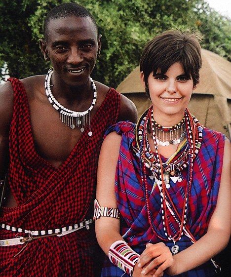 White woman and african warrior romance